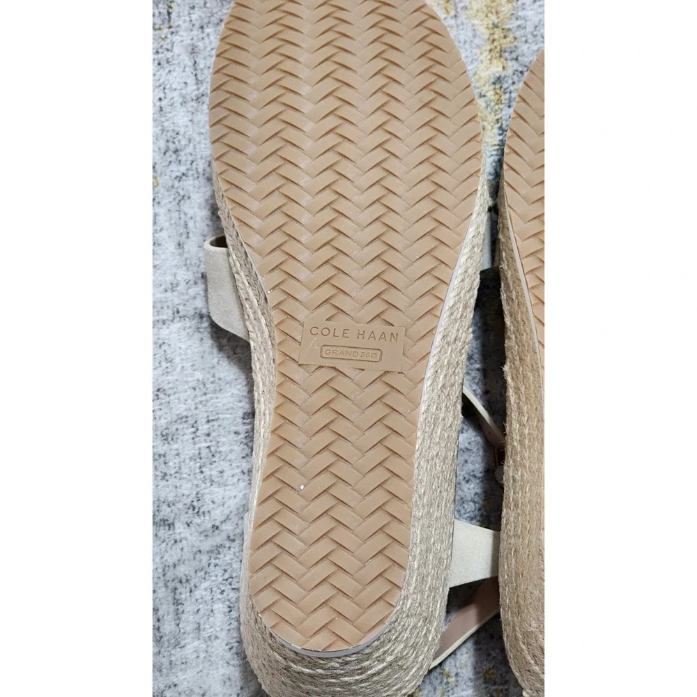 $170 Cole Haan Women's Cloudfeel Asbury Espadrille Wedge Sandals Sz 10B W35869